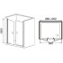 Душевая дверь WeltWasser WW600 600K2-100