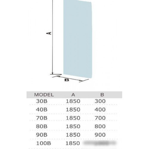 Душевая стенка WeltWasser WW400 70B