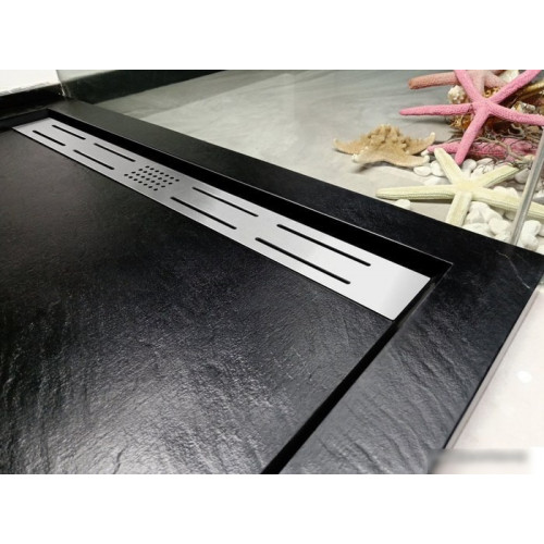 Душевой поддон WeltWasser TRS 100 Stone-BL 100x100