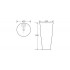Умывальник WeltWasser LEERBACH 4242 GL-WT