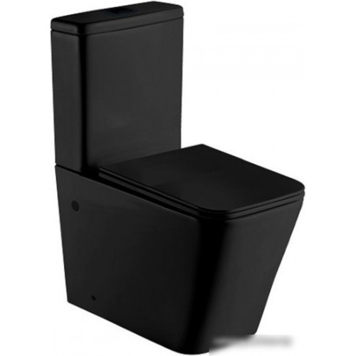 Унитаз WeltWasser Gelbach 001 XL MT-BL (черный матовый)