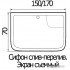 Ванна Wemor 150/70/55 S