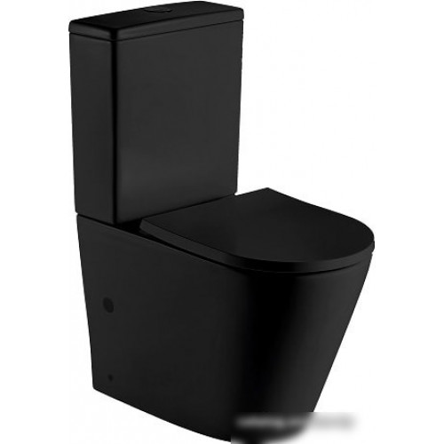 Унитаз WeltWasser Salzbach 001 MT-BL (черный матовый)