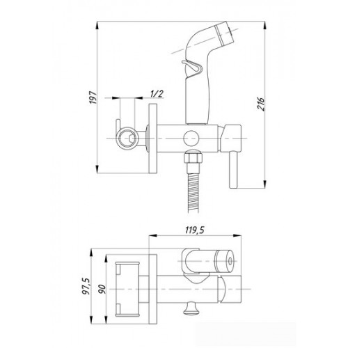Смеситель Paffoni LIQ022NO