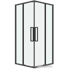 Душевой уголок Grossman Cosmo 80x80x195 300.K33.02.8080.42.00 (графит сатин/прозрачное стекло)