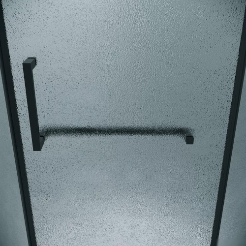 Душевой уголок Grossman Pragma 90x90x195 302.K33.03.9090.21.02 (черный матовый/шиншилла стекло)