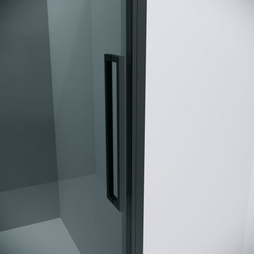 Душевой уголок Grossman Cosmo 130x70x195 120.K33.02.1370.21.10 (черный матовый/тонированное стекло)