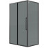 Душевой уголок Grossman Cosmo 130x90x195 120.K33.02.1390.21.10 (черный матовый/тонированное стекло)