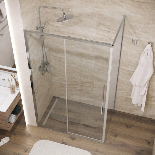 Душевой уголок Grossman Galaxy 140x90x195 120.K33.01.1490.10.00 (хром/прозрачное стекло)