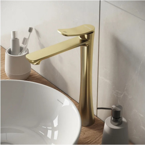 Смеситель Grossman Advans 520.K35.09.320 (золото сатиновый)