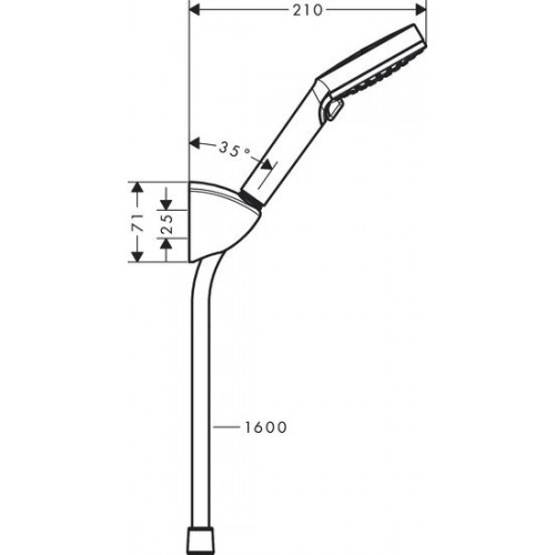 Душевой гарнитур Hansgrohe Vernis Blend 26273000