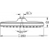Верхний душ Grohe Tempesta 250 Cube 26681000