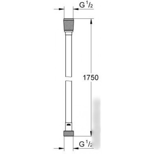 Душевой шланг Grohe VitalioFlex Silver 1750 мм 27506001