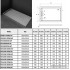 Душевой поддон WeltWasser TRS 12090 Stone-WT 120x90