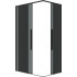 Душевой уголок Grossman Galaxy 100x80x195 300.K33.01.1080.21.10 (черный матовый/тонированное стекло)