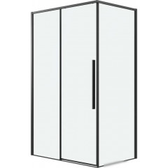 Душевой уголок Grossman Galaxy 100x70x195 120.K33.01.1070.21.00 (черный матовый/прозрачное стекло)