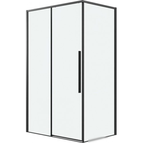 Душевой уголок Grossman Galaxy 100x90x195 120.K33.01.1090.21.00 (черный матовый/прозрачное стекло)