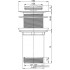Донный клапан Wellsee Drainage System 182137000 (розовое золото)