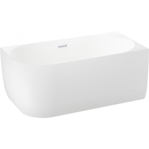 Ванна Wellsee Belle Spa 150x75 235702001 (пристенная ванна (правая) белый глянец, экран, каркас, сифон-автомат хром)