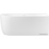 Ванна Wellsee Belle Spa 150x75 235702002 (пристенная ванна (правая) белый глянец, экран, каркас, сифон-автомат глянцевый белый)