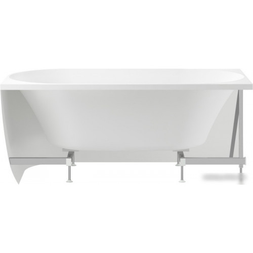 Ванна Wellsee Belle Spa 150x75 235702004 (пристенная ванна (правая) белый глянец, экран, каркас, сифон-автомат золото)