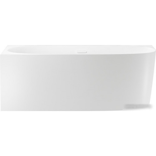 Ванна Wellsee Belle Spa 2.0 160x75 235802002 (пристенная ванна (левая) белый глянец, экран, каркас, сифон-автомат глянцевый белый)