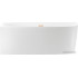 Ванна Wellsee Belle Spa 2.0 160x75 235802004 (пристенная ванна (левая) белый глянец, экран, каркас, сифон-автомат золото)