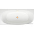 Ванна Wellsee Belle Spa 2.0 160x75 235802004 (пристенная ванна (левая) белый глянец, экран, каркас, сифон-автомат золото)