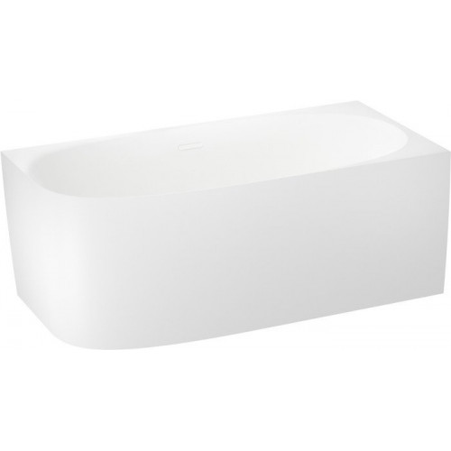 Ванна Wellsee Belle Spa 2.0 160x75 235803002 (пристенная ванна (правая) белый глянец, экран, каркас, сифон-автомат глянцевый белый)