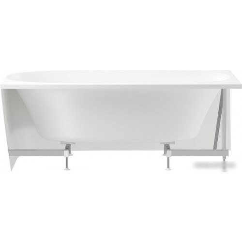 Ванна Wellsee Belle Spa 2.0 160x75 235803002 (пристенная ванна (правая) белый глянец, экран, каркас, сифон-автомат глянцевый белый)