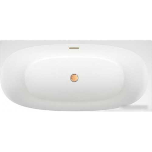 Ванна Wellsee Belle Spa 2.0 160x75 235803004 (пристенная ванна (правая) белый глянец, экран, каркас, сифон-автомат золото)