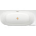 Ванна Wellsee Belle Spa 2.0 160x75 235803004 (пристенная ванна (правая) белый глянец, экран, каркас, сифон-автомат золото)