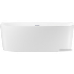 Ванна Wellsee Belle Spa 2.0 170x75 235804001 (пристенная ванна белый глянец, экран, каркас, сифон-автомат хром)