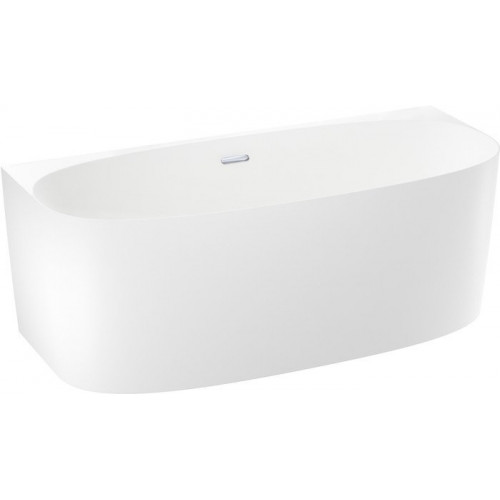 Ванна Wellsee Belle Spa 2.0 170x75 235804001 (пристенная ванна белый глянец, экран, каркас, сифон-автомат хром)