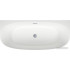 Ванна Wellsee Belle Spa 2.0 170x75 235804001 (пристенная ванна белый глянец, экран, каркас, сифон-автомат хром)
