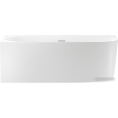 Ванна Wellsee Belle Spa 2.0 170x75 235805001 (пристенная ванна (левая) белый глянец, экран, каркас, сифон-автомат хром)