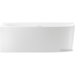 Ванна Wellsee Belle Spa 2.0 170x75 235805002 (пристенная ванна (левая) белый глянец, экран, каркас, сифон-автомат глянцевый белый)