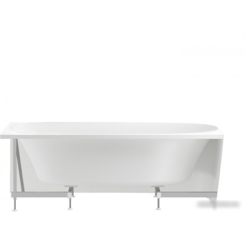 Ванна Wellsee Belle Spa 2.0 170x75 235805002 (пристенная ванна (левая) белый глянец, экран, каркас, сифон-автомат глянцевый белый)