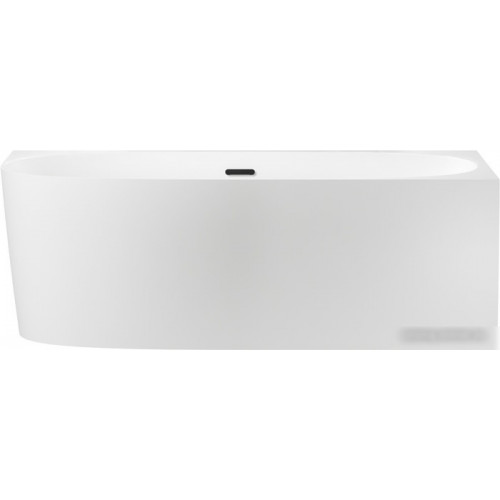 Ванна Wellsee Belle Spa 2.0 170x75 235806003 (пристенная ванна (правая) белый глянец, экран, каркас, сифон-автомат матовый черный)
