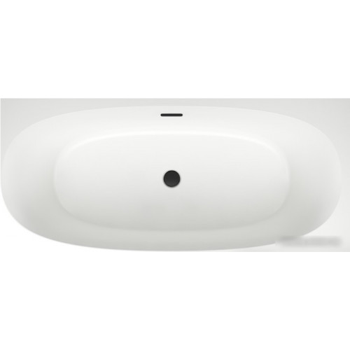 Ванна Wellsee Belle Spa 2.0 170x75 235806003 (пристенная ванна (правая) белый глянец, экран, каркас, сифон-автомат матовый черный)