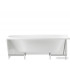 Ванна Wellsee Belle Spa 2.0 170x75 235806004 (пристенная ванна (правая) белый глянец, экран, каркас, сифон-автомат золото)