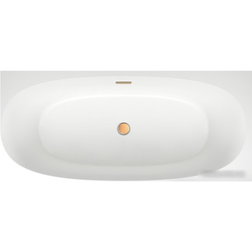 Ванна Wellsee Belle Spa 2.0 170x75 235806004 (пристенная ванна (правая) белый глянец, экран, каркас, сифон-автомат золото)