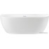 Ванна Wellsee Belle Spa 3.0 170x80 235901001 (пристенная ванна белый глянец, экран, ножки, сифон-автомат хром)