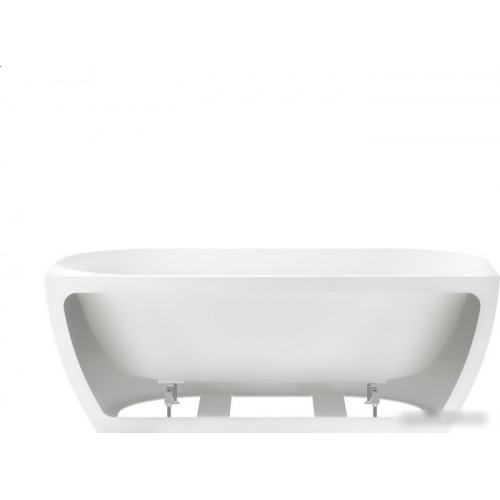 Ванна Wellsee Belle Spa 3.0 170x80 235901002 (пристенная ванна белый глянец, экран, ножки, сифон-автомат глянцевый белый)