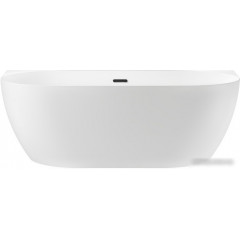 Ванна Wellsee Belle Spa 3.0 170x80 235901003 (пристенная ванна белый глянец, экран, ножки, сифон-автомат матовый черный)