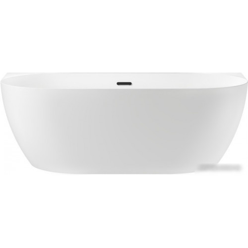 Ванна Wellsee Belle Spa 3.0 170x80 235901003 (пристенная ванна белый глянец, экран, ножки, сифон-автомат матовый черный)