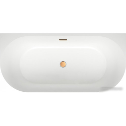 Ванна Wellsee Belle Spa 3.0 170x80 235901004 (пристенная ванна белый глянец, экран, ножки, сифон-автомат золото)
