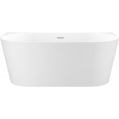 Ванна Wellsee Excellence Pro 170x75 28760301R (пристенная ванна белый глянец, экран, ножки, сифон-автомат хром)
