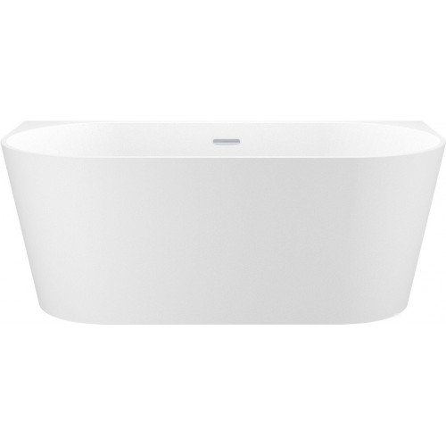 Ванна Wellsee Excellence Pro 170x75 28760301R (пристенная ванна белый глянец, экран, ножки, сифон-автомат хром)