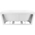 Ванна Wellsee Excellence Pro 170x75 28760302R (пристенная ванна белый глянец, экран, ножки, сифон-автомат глянцевый белый)